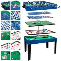 Table Multi-jeux Colorbaby 12 En 1 107 X 83,5 X 61 Cm