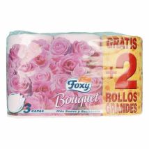 Papier Toilette Foxy Bouquet 3 Couches (6 Uds)