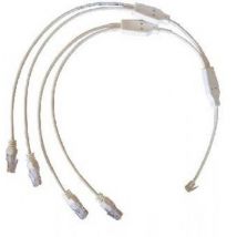 Cordon Quadruple Téléphonerj45 - Bricoman