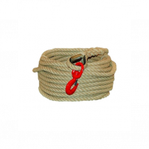 Corde À Poulie Avec Crochet 50 M Polypropylène - Bricoman