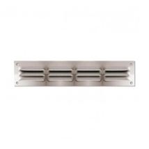 Grille Métallique À Persienne Avec Moustiquaire - Bricoman