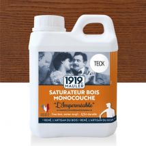 Saturateur Bois Teck Pour 15m² Monocouche 1l L'Imperméable 1919 By Mauler - Bricoman