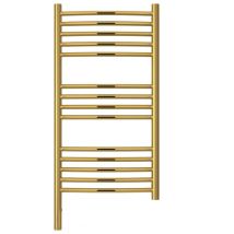 Sèche Serviette Doré Éléctrique Bohemia, Dimensions:150x50 - Bricoman