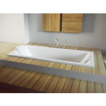 Baignoire Encastrable Blanc Vera 170x75 - Bricoman