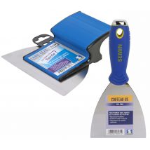Lame Pour Enduire Et Lisser Ce78 Semin - 15 Cm Et Un Couteau Us À Enduire - 10 Cm - Bricoman