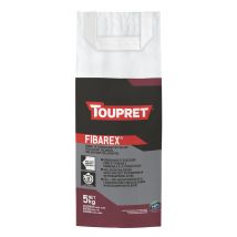 Enduit De Rebouchage En Poudre Fibré Extérieur 5 Kg - Fibarex Toupret