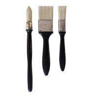 Pinceaux Brosses Plats Et À Rechampir Toutes Peintures (lot De 3)