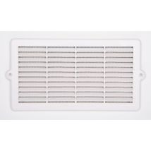 Grille Pvc Blanc A Visser 129x251 - Tecnomat