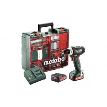 Perceuse Visseuse Sans Fil 12v 2ah - Metabo - 64 Acc Bs12 - Bricoman