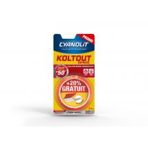 Colle En Ruban Double Face 19 Mm X 2,5 M Koltout Express +20% Gratuit - Cyanolit