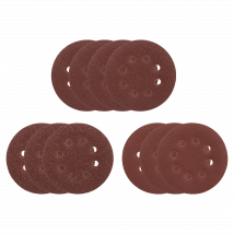 Disques Abrasifs Pour Ponceuse Diam. 125 Mm Lot De 10