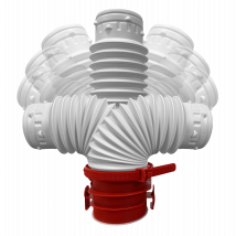 Piquage Flexible Sanitaire Power Twist Octeo Diam 80mm - S&p - Bricoman