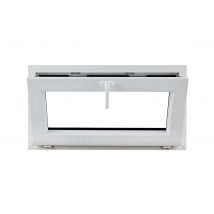 Fenêtre Pvc H.60 X L.120 Cm Abattant 1 Vantail Anthracite