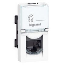 Prise Rj45 Catégorie 6 Ftp Mosaic 1 Module - Blanc - Legrand - Bricoman