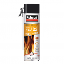 Mousse Expansive Polyuréthane Résistante Au Feu B2 500 Ml - Rubson Fire