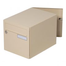 Boîte Aux Lettres Normalisée 2 Portes Beige - Renz Essentiel