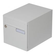 Boîte Aux Lettres Normalisée 1 Porte Blanche - Renz Essentiel