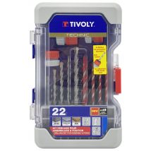 Coffret De 22 Pièces Spécial Perçage Pour Assemblage Avec Fixations - Tivoly - Bricoman