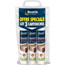 Lot 3 Cartouches Fixation Plinthe 310ml