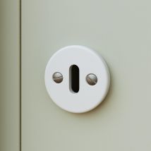 Rosaces Clé L Porcelaine Pour Poignée De Porte Isma/tila X2