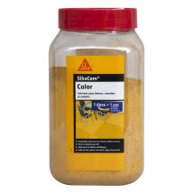 Colorant Ciment Jaune 400g - Sika - Bricoman