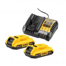 Pack 2 Batteries Xr 18v 2ah + Chargeur - Bricoman