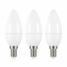 3 Ampoules E14 Flamme C35 470lm 4000k - Zeiger