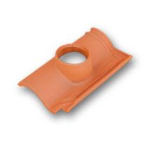 Tuile A Douille Tc D.130 Mm Rouge Nf - Mazarron