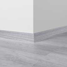 Plinthe Ps Gris Moyen H.8 X L.240 Cm Ep.15 Mm Silven/rijano - Kerenis