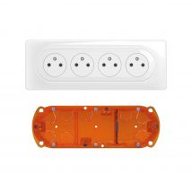 Bloc De 4 Prises 2p+t Celiane - Legrand