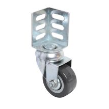 Roulette À Platine Pivotante Polyuréthane Diam. 50 Mm Haut.74,50 Mm 35 Kg - Tecnomat