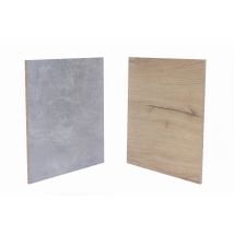 Crédence Stratifié Stockholm/creta L.301,50 X L.63 Cm Ép.10 Mm