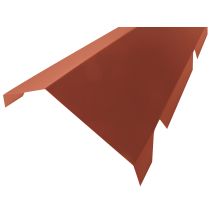 Faîtière Crantée Double Pans Rouge Long.210 Cm - Tecnomat