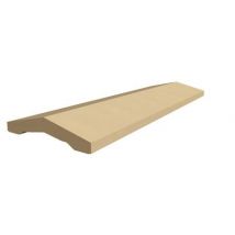Couvre Mur 2 Pentes Ton Pierre L.100 X L.25 Cm - Weser
