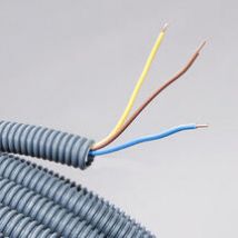 Gaine Préfilée 3x1,5 Mm² Diam.16 Mm 100 M Gris - Elydan