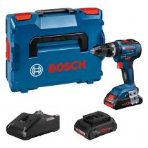 Perceuse Visseuse À Percussion Sans Fil 18v 2x4ah - Bosch Professional - Gsb 18v-55