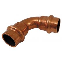 Raccord Coude 90° Femelle Cuivre À Sertir Diam.16 Mm