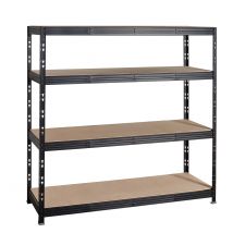 Étagère Charge Lourde En Métal Et Agglo 4 Tablettes Sumo