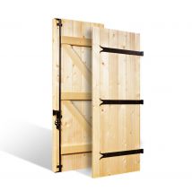 Volet Battant Sapin 2 Vantaux H.205 X L.90 Cm - Fvi