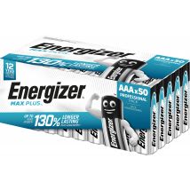 Pack De 50 Piles Energizer Aaa Max Plus - Energizer