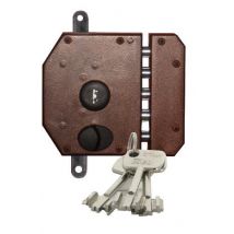 Serrure A2p* Gauche 3 Clés Sans Tringle Perfecta - Iseo - Bricoman