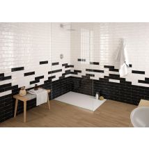 Faience 7,5 X 30 Cm Shiny White Rvto