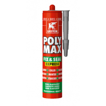 Mastic Colle De Montage Gris 425 G Polymax Fix & Seal Express - Griffon - Bricoman