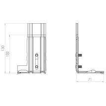 Kit De Pose Pour Rénovation Dépose Totale Isolation De 100-130 Mm Avec Visserie - Louineau