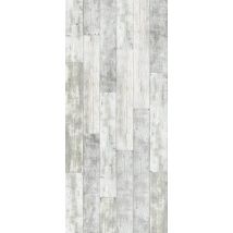 Lambris Élement 3d Pvc Blanc Mix L.2600 X L.375 X 8 Mm - Colis De 2,925 M² - Grosfillex