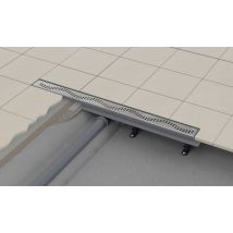 Siphon Linéaire Douche À L'Italienne L.90 X H.10 X P.7 Cm Apz8-850m