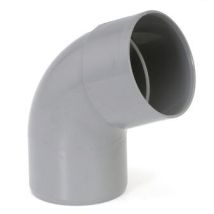 Coude Évacuation Pvc Angle 67°30 Mâle / Femelle Diam.80 Mm - Tecnomat
