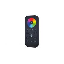 Télécommande Noire Rf Rgbw 4 Zones Ilrc016