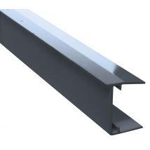 Profilé Obturateur Aluminium Gris Ep.32 Mm Long.1,25 M - Bricoman