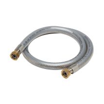 Tuyau Flexible Inox Annelé 1,50 Mètre Gaz Naturel Durée De Vie Illimitée Banides - Bricoman